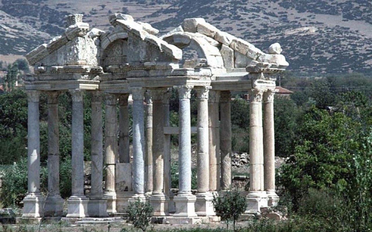 1280x800 Roman Pillars Wallpaper .