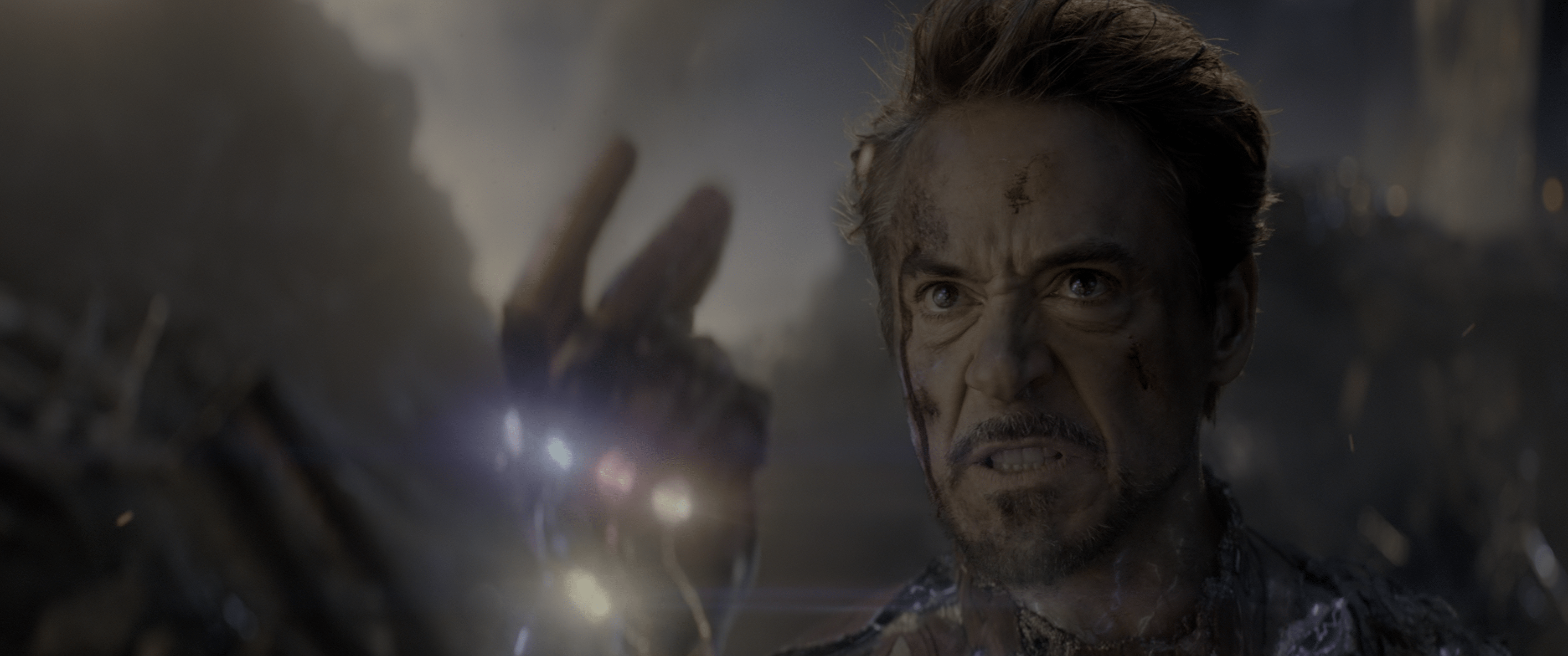 3440x1440 Avengers Endgame Wallpaper (Iron Man and Thanos final battle), more in comments! [3840 x 2160]