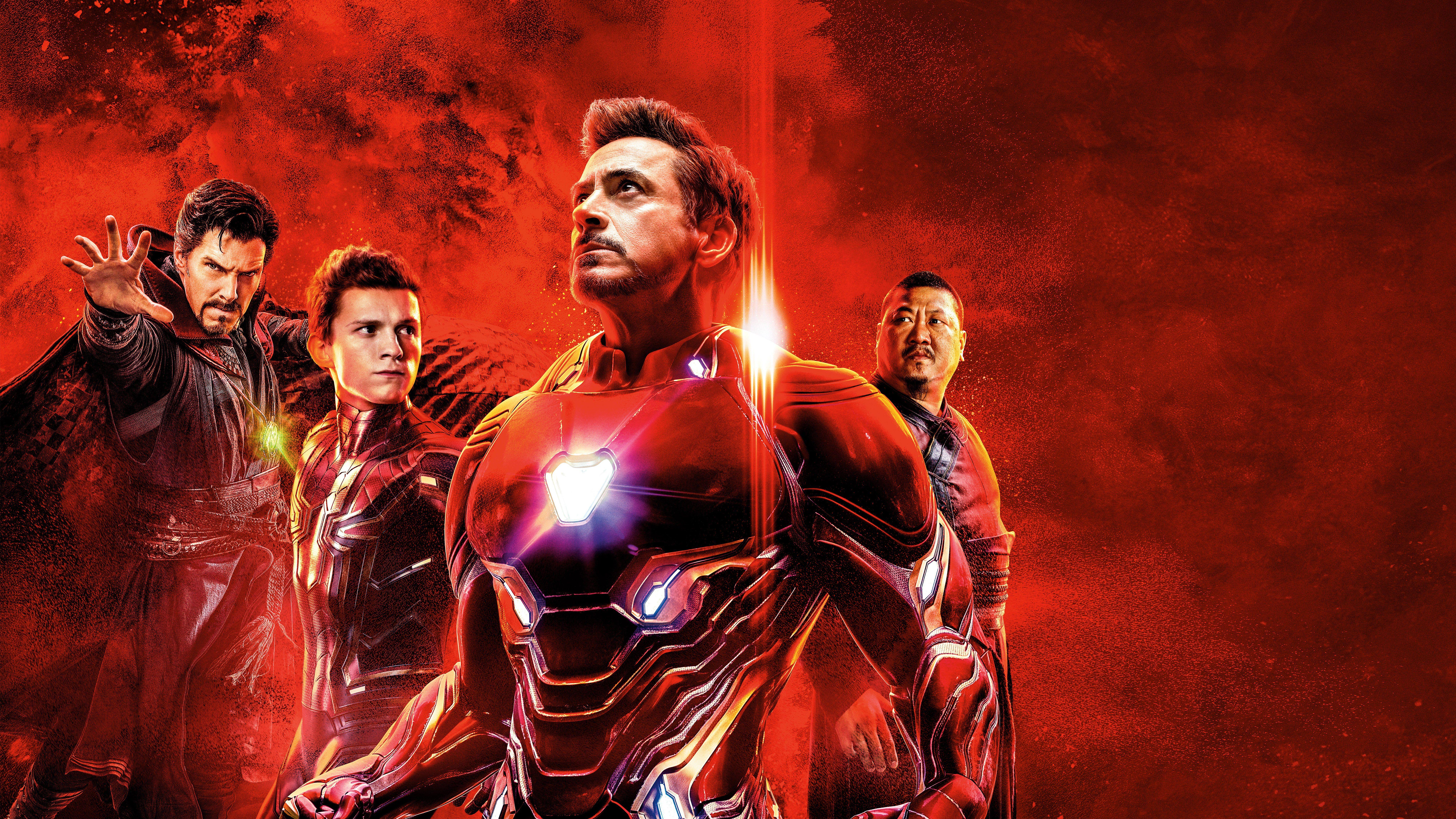 7680x4320 Iron Man Endgame Snap HD