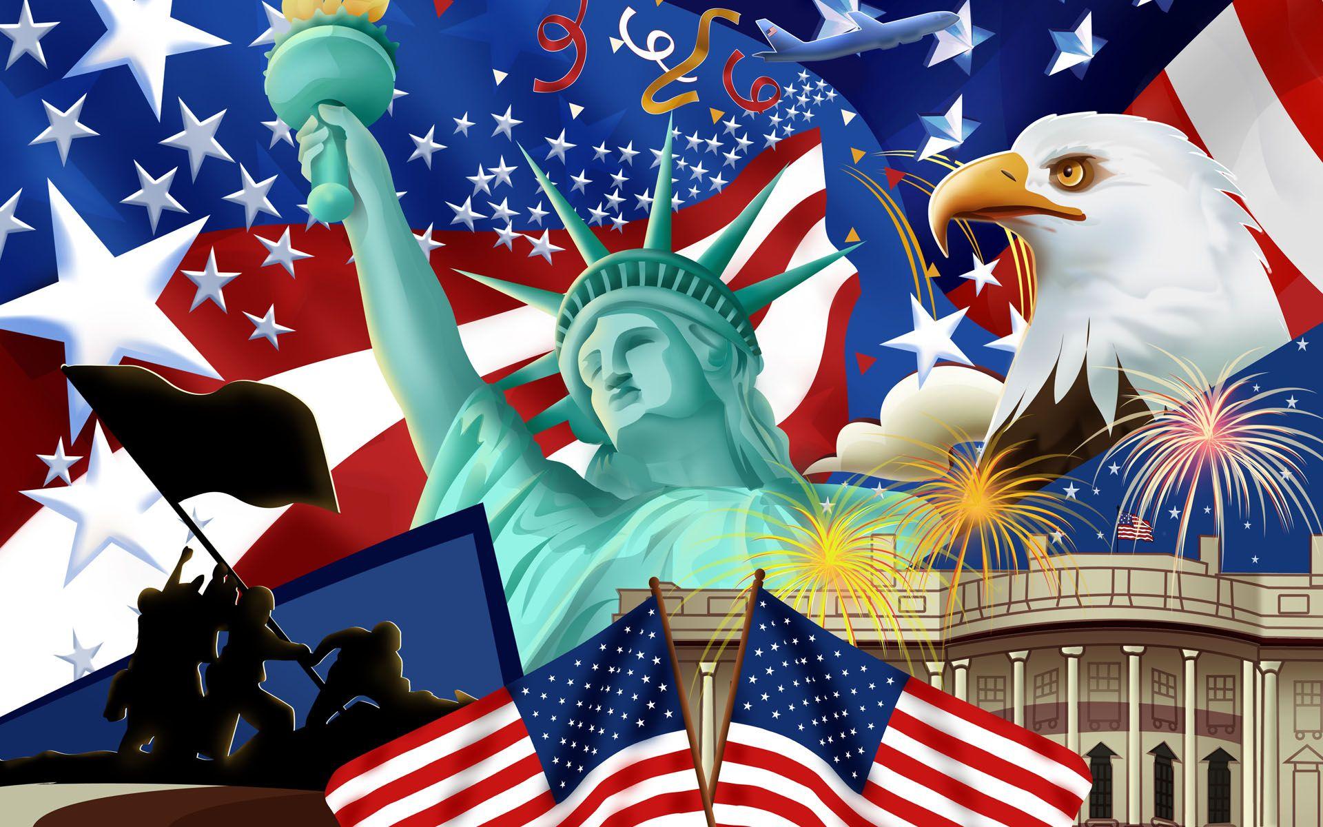 1920x1200 Happy 4th of July America. Happy 4th Of July 2014 America Wallpaper