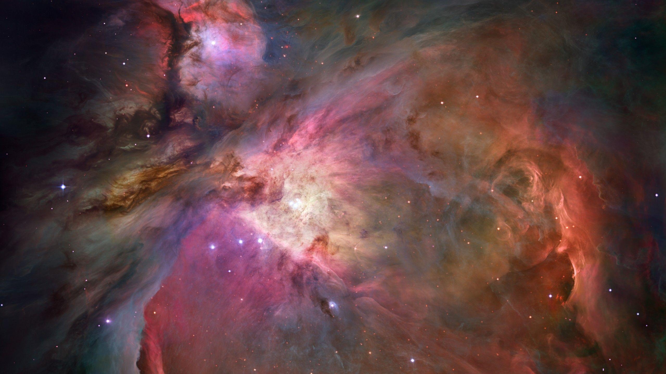 2560x1440 Orion Nebula Hubble Space Telescope 5K Wallpaper. HD Wallpaper