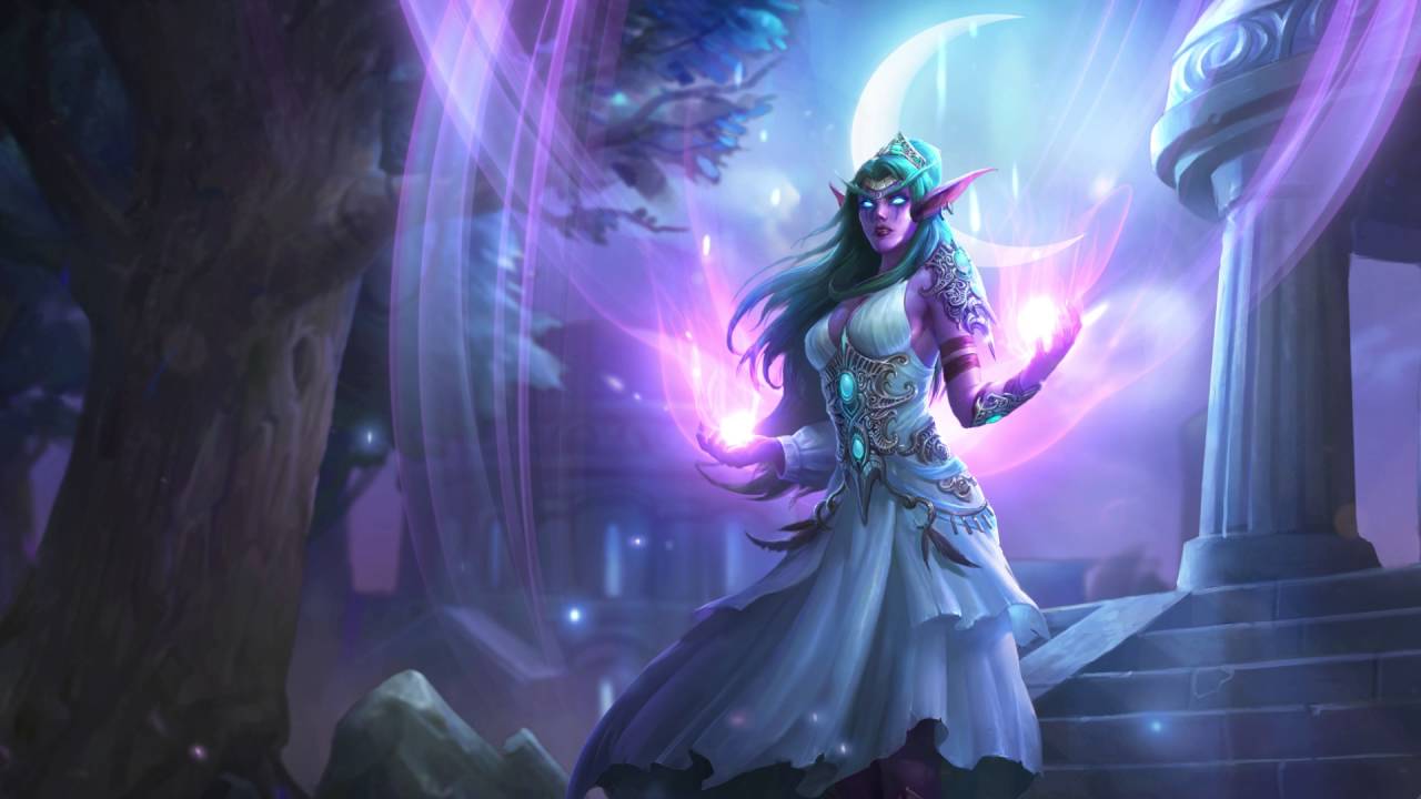 1280x720 Tyrande Whisperwind Wallpaper .