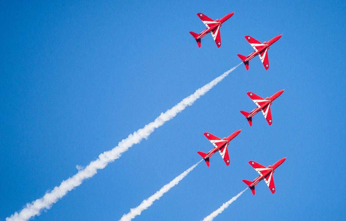 1332x850 Wallpaper plane, jet, RAF, Red Arrows .