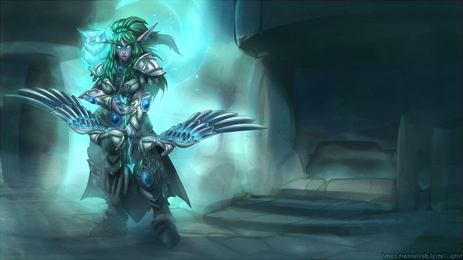 1920x1080 heroes Of The Storm, Tyrande, World Of .
