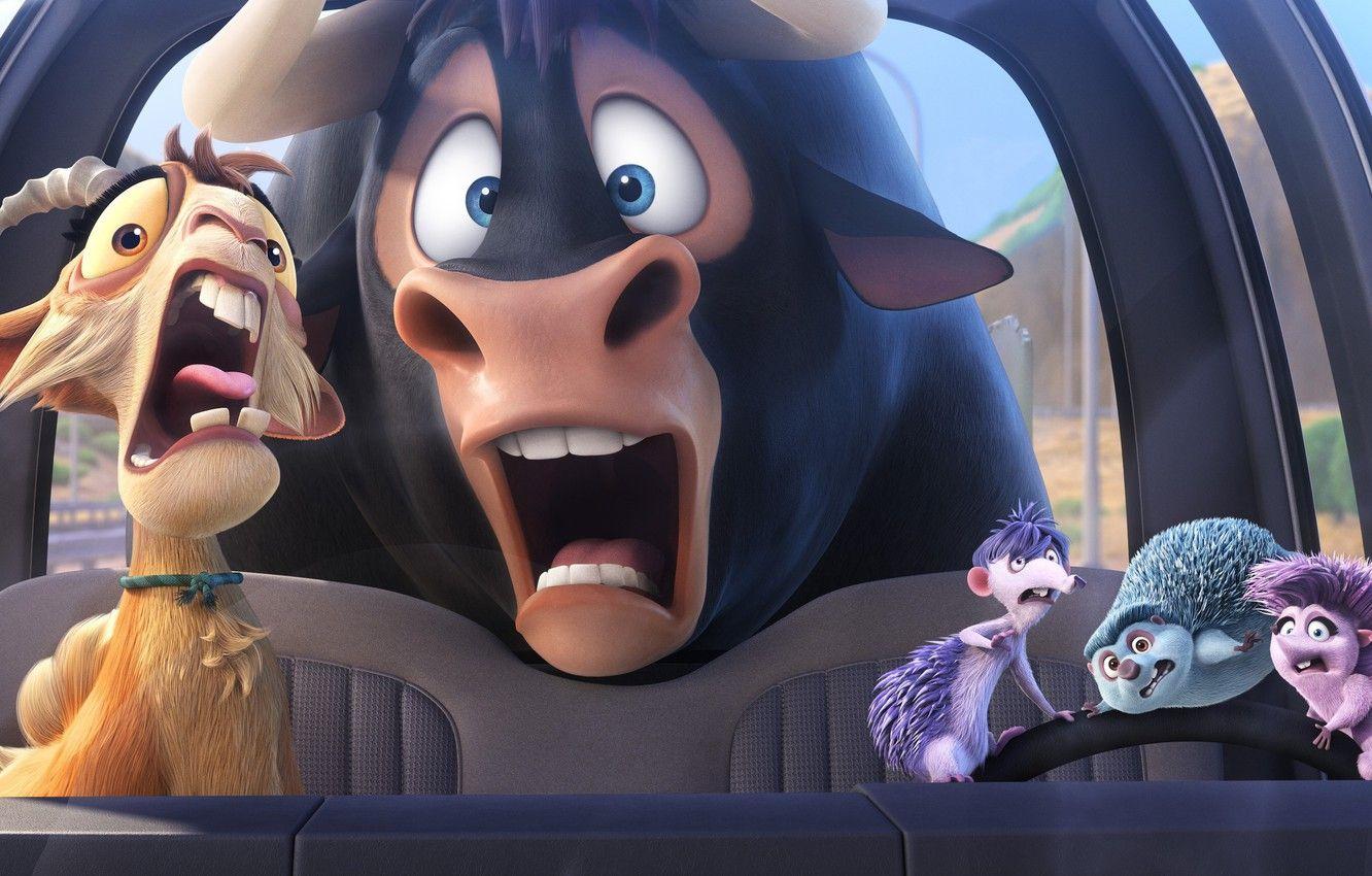 1332x850 Wallpaper bull, animated film .