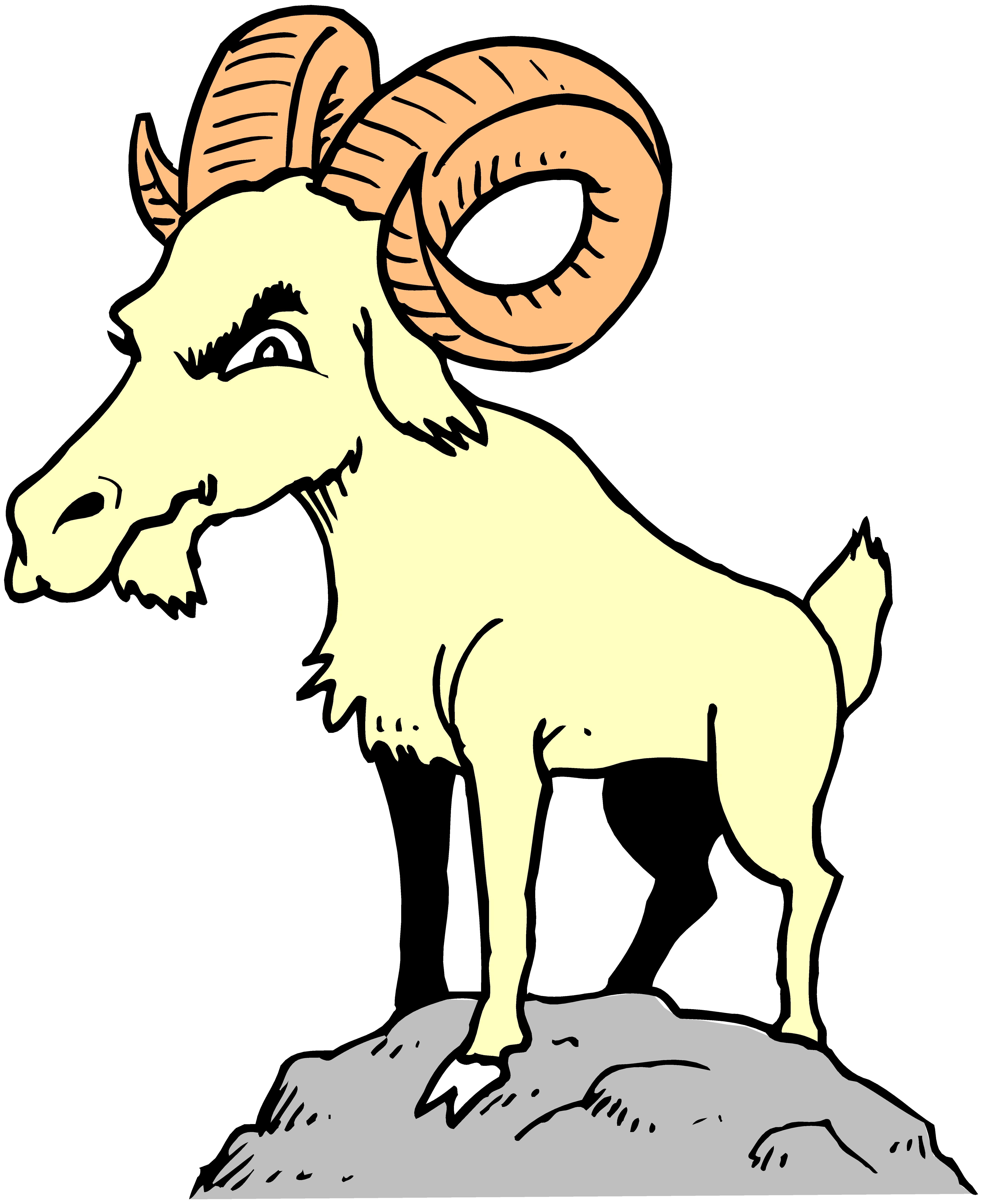 5789x7094 Cartoon Goat