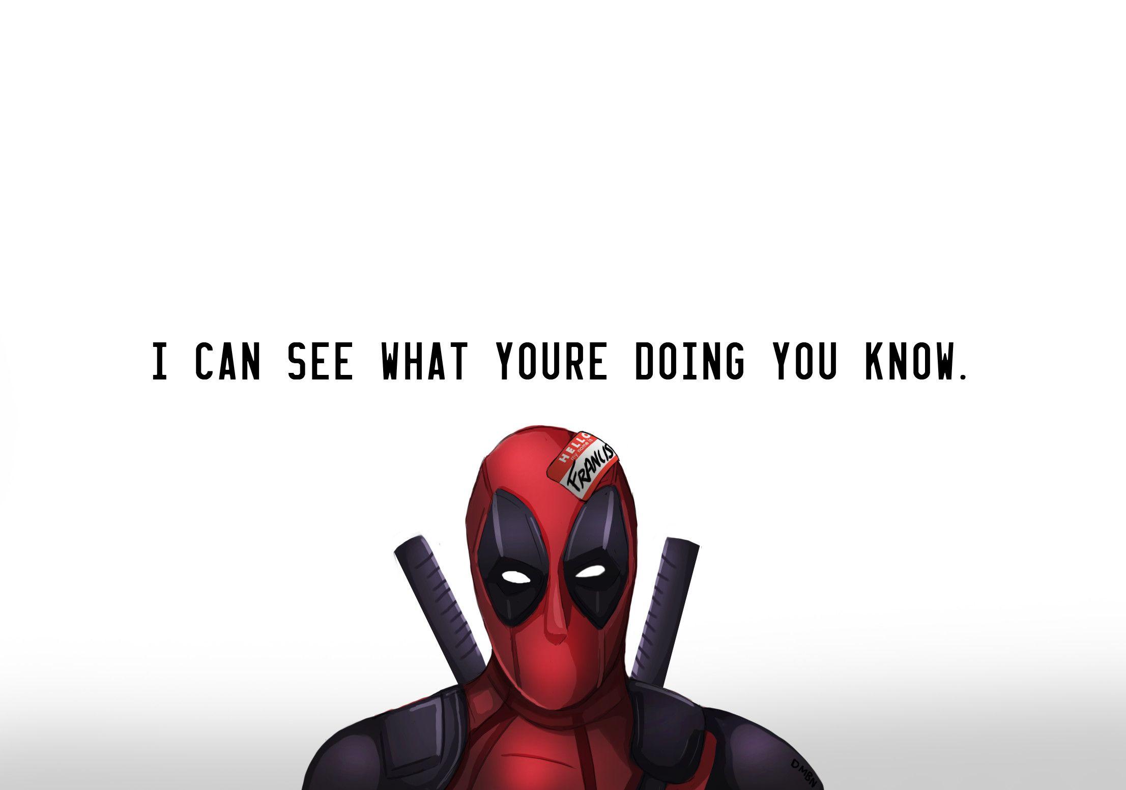 Deadpool Quotes Wallpapers - Top Free Deadpool Quotes Backgrounds -  WallpaperAccess