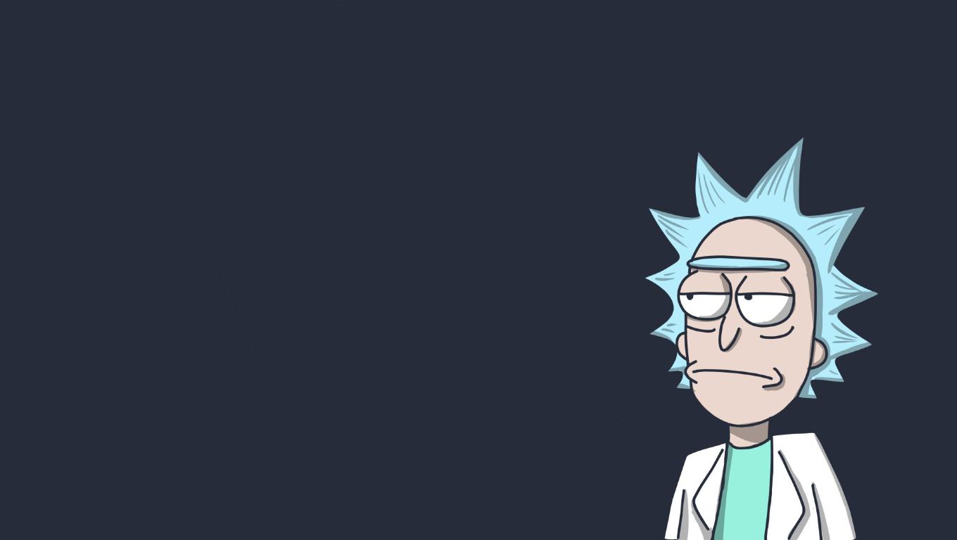 1360x768 Rick In Rick And Morty Desktop .