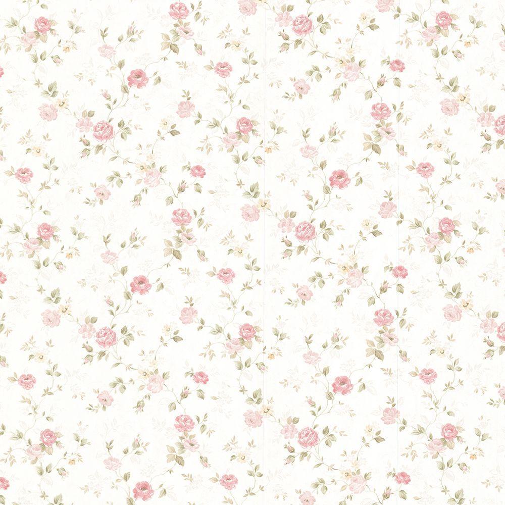 1000x1000 Mirage Alex Pink Delicate Satin Floral .homedepot.com · Out of stock