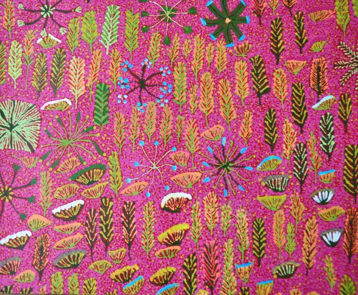 1200x988 Aboriginal culture wallpaper 'Betty' in .telescopestyle.com · In stock