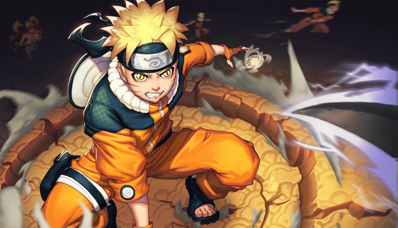 1336x768 Naruto Uzumaki 4K Art HD .