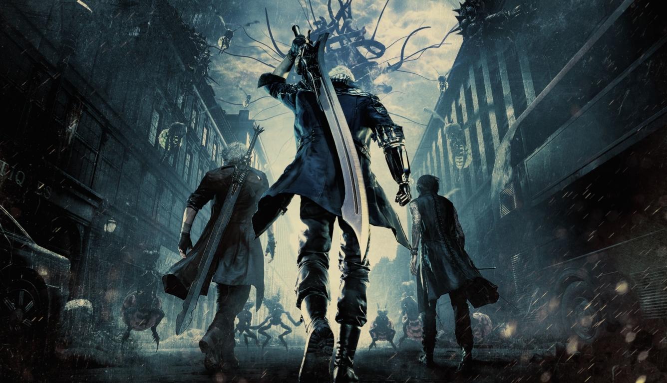 1336x768 Devil May Cry 5 4K HD Laptop .