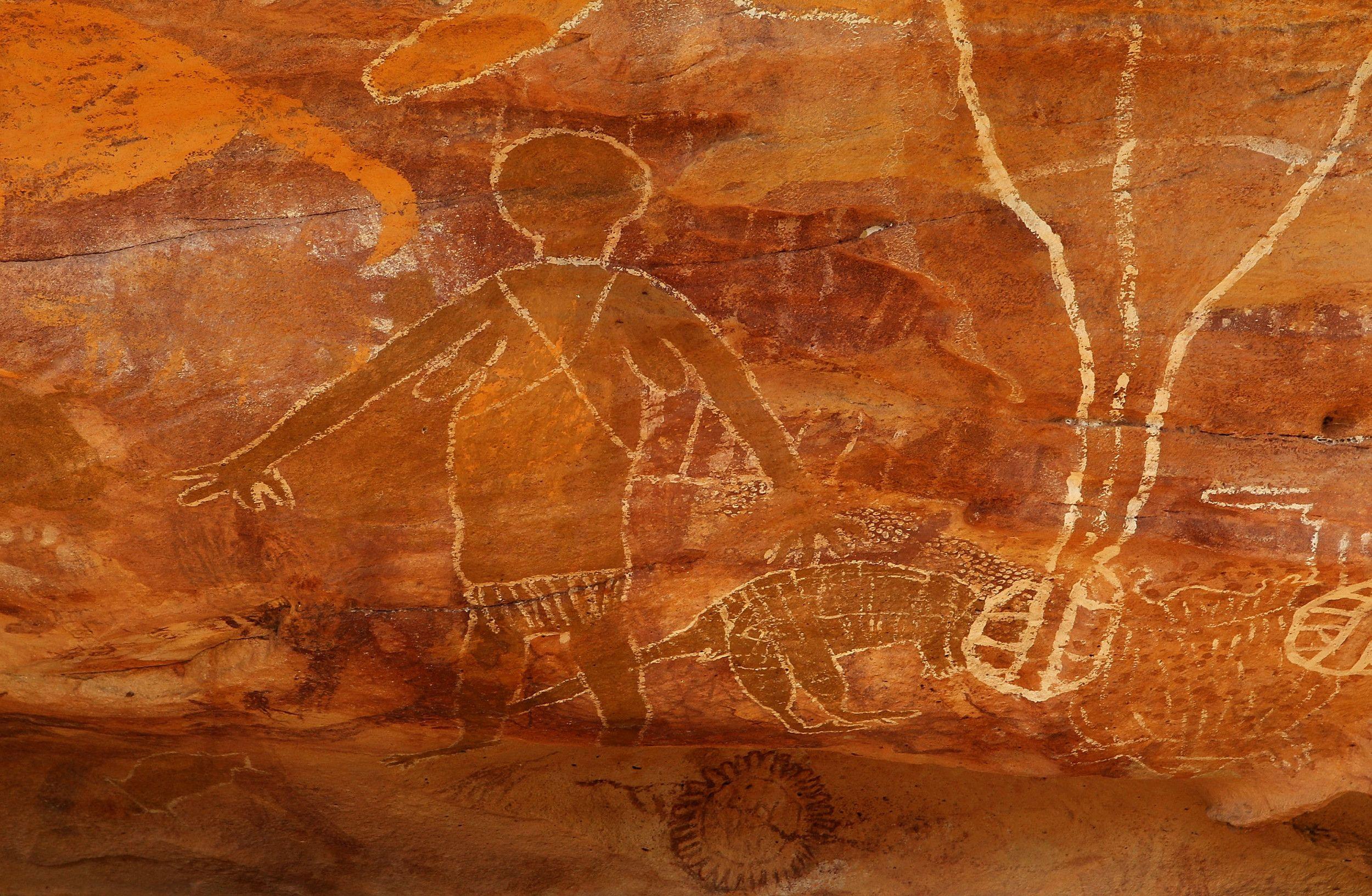 2500x1633 Aboriginal Rock Art .