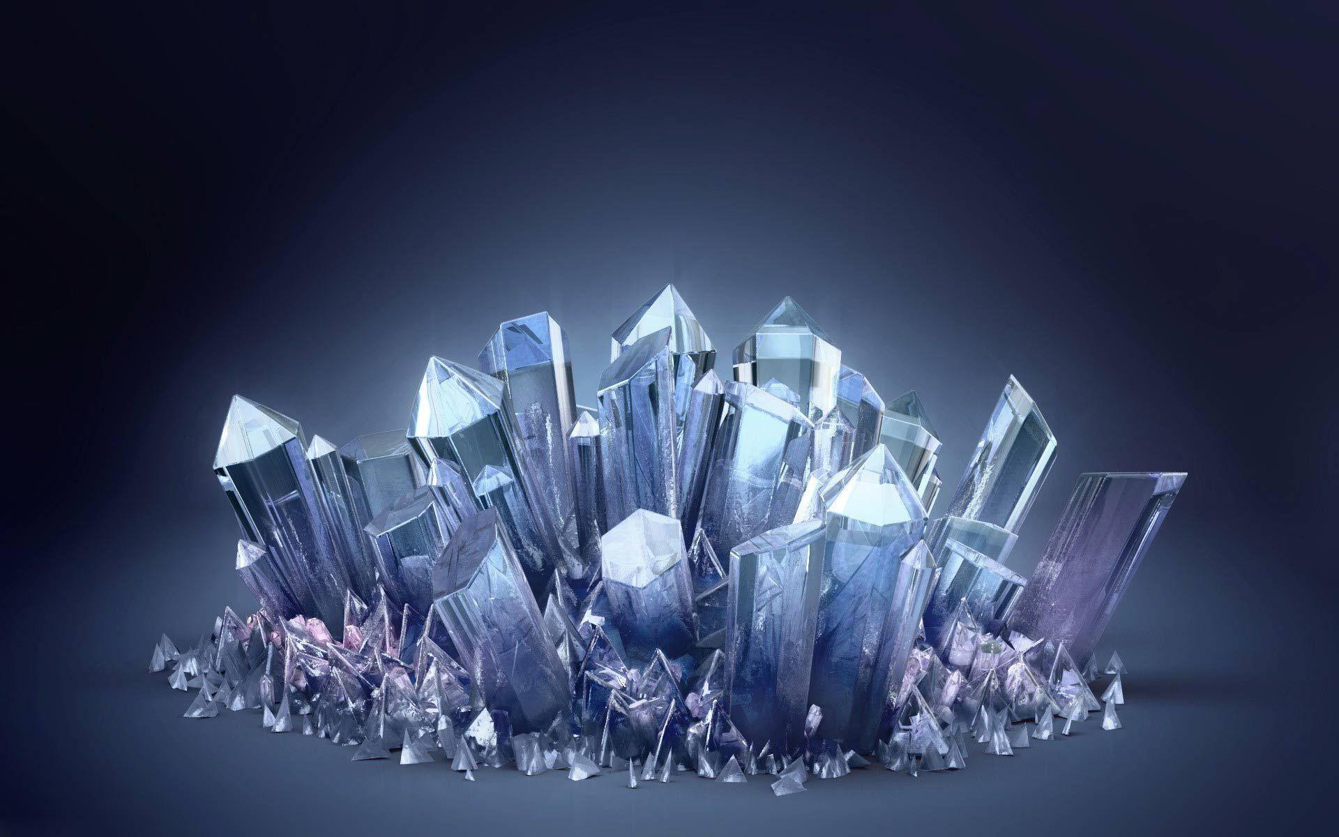1920x1200 Crystals Wallpaper Group Wallpaper