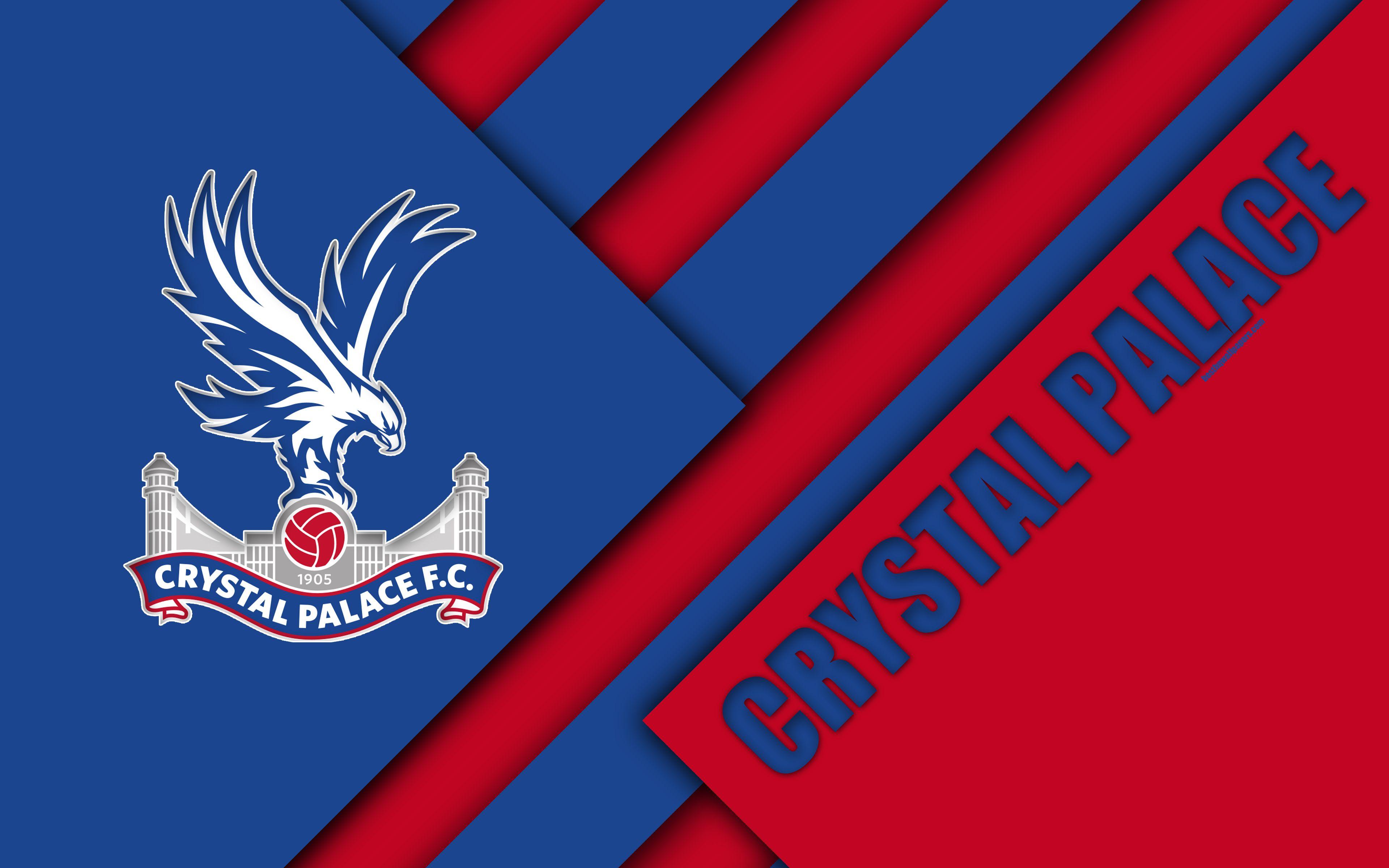 3840x2400 wallpaper Crystal Palace FC, logo .