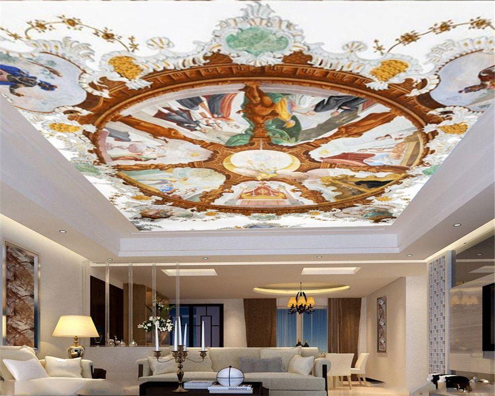 1000x800 3D Mural Wallpaper European style Grand .aliexpress.com · In stock