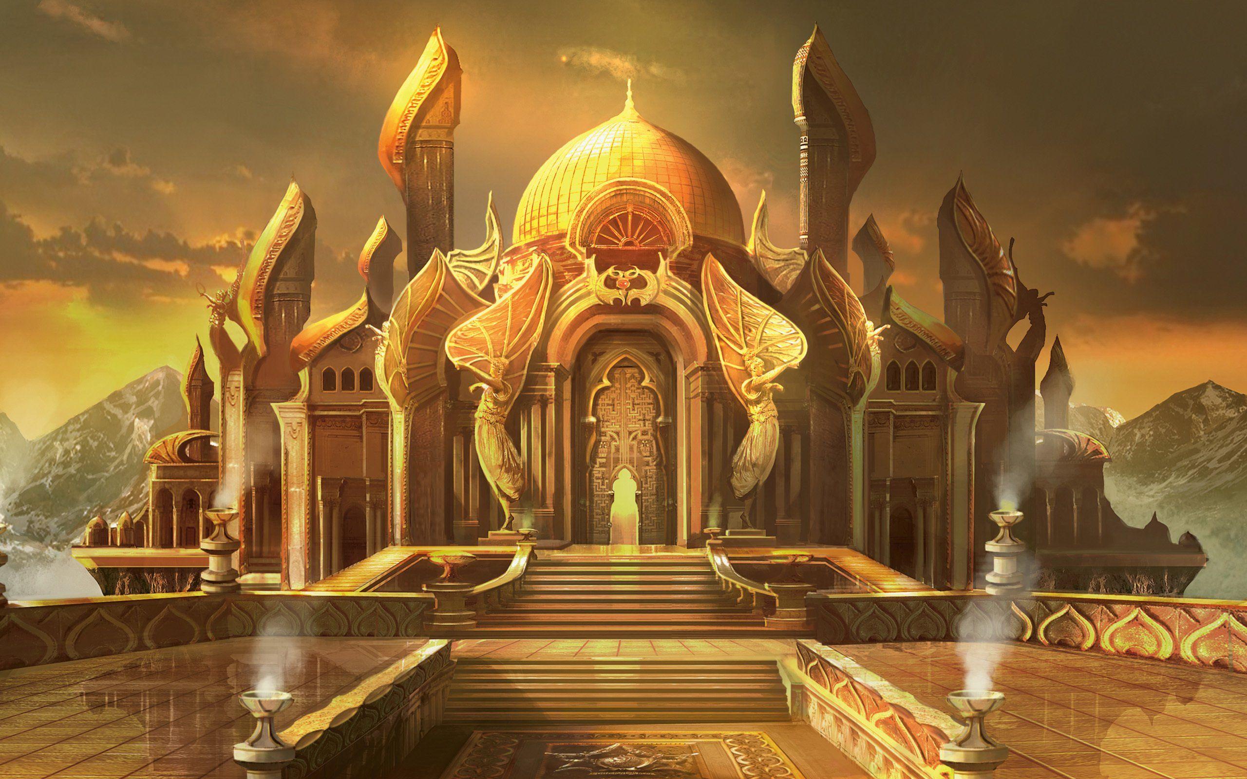 2560x1600 Castle Magic The Gathering Fantastic .
