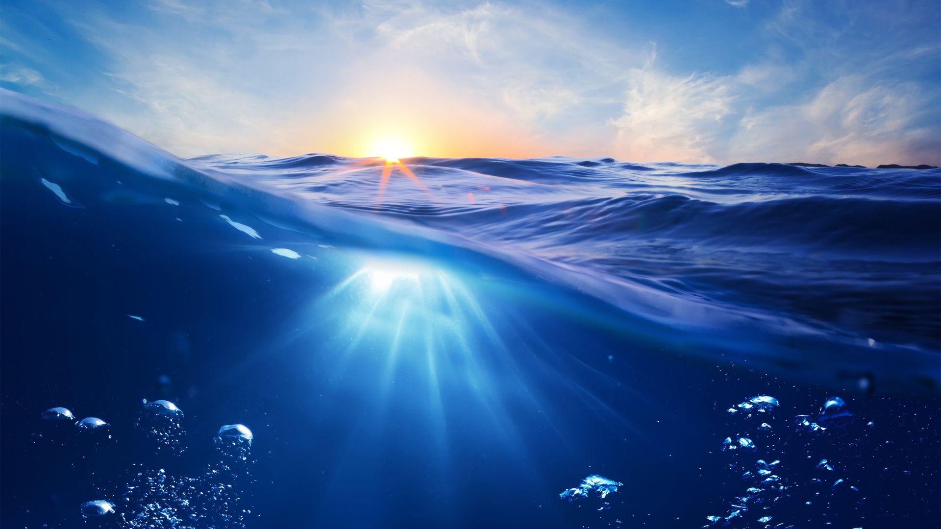 1920x1080 under water HD wallpaper,