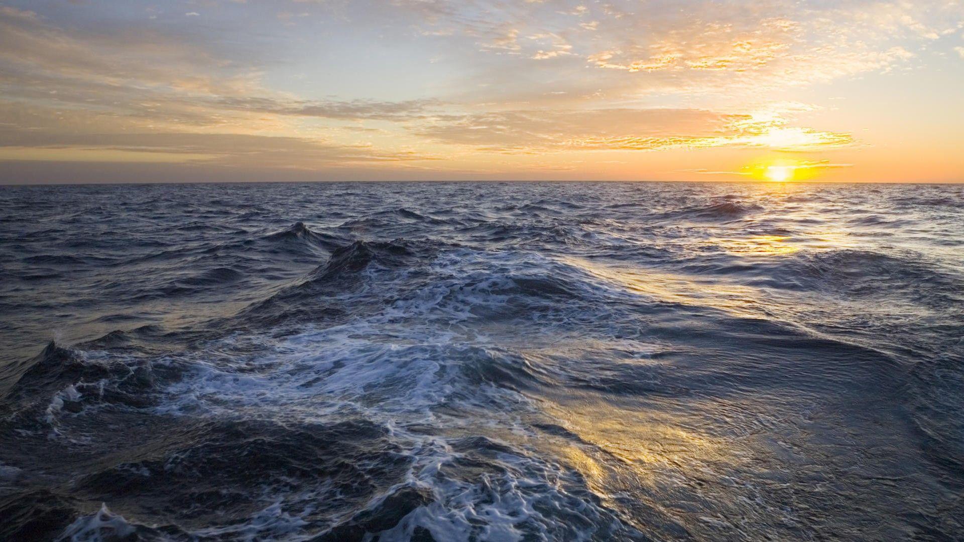 1920x1080 Ocean Sun