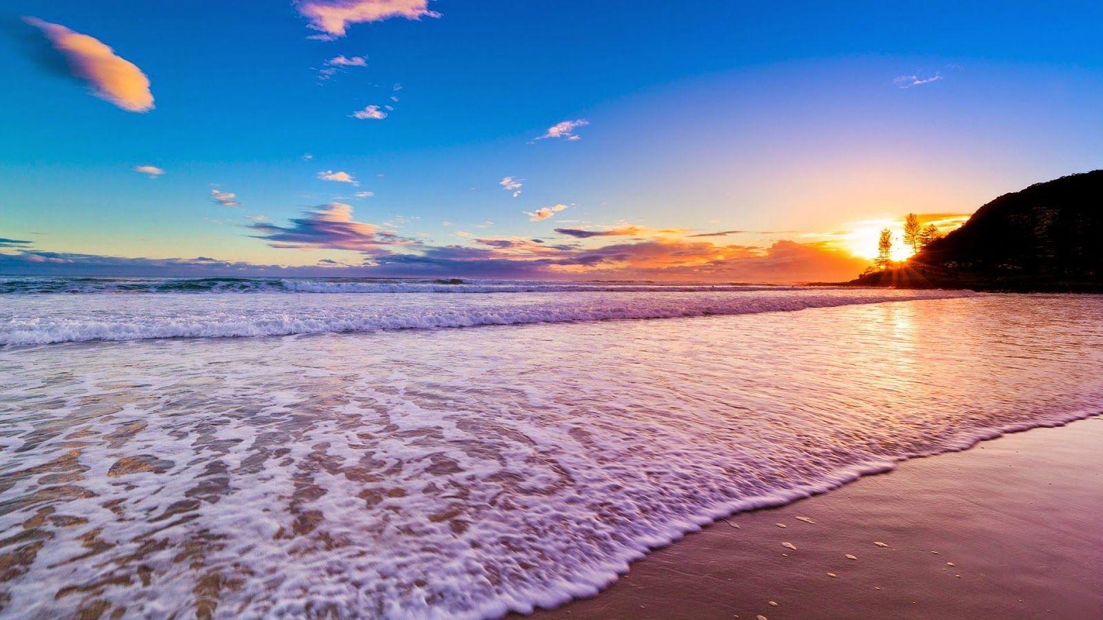 1600x900 wallpaper. Beach sunset wallpaper .com