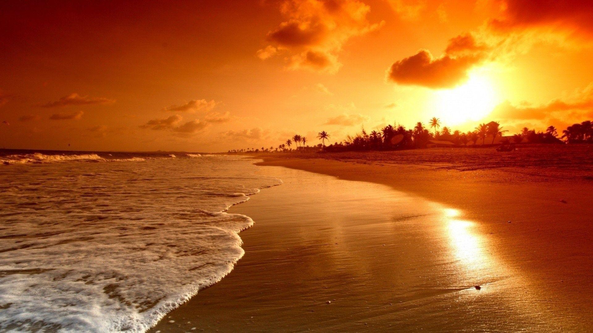 1920x1080 Sea, Wallpaper, sunset Beaches, Macbook .itl.cat
