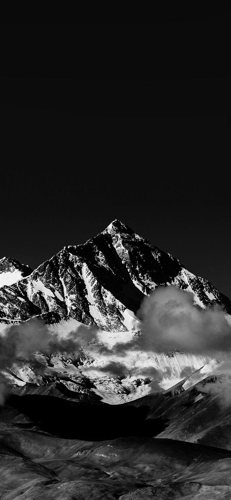 736x1593 Black Nature Wallpaper