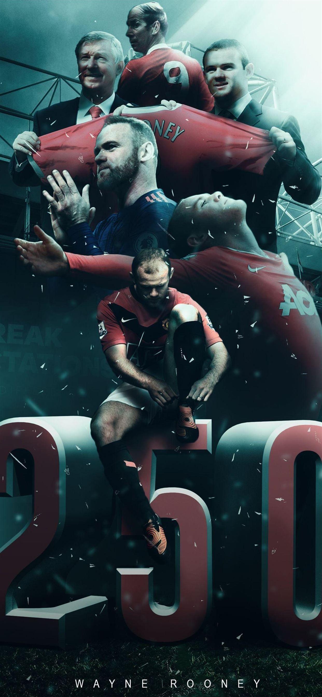 1242x2688 Wayne Rooney HD 2017 Cave iPhone X .