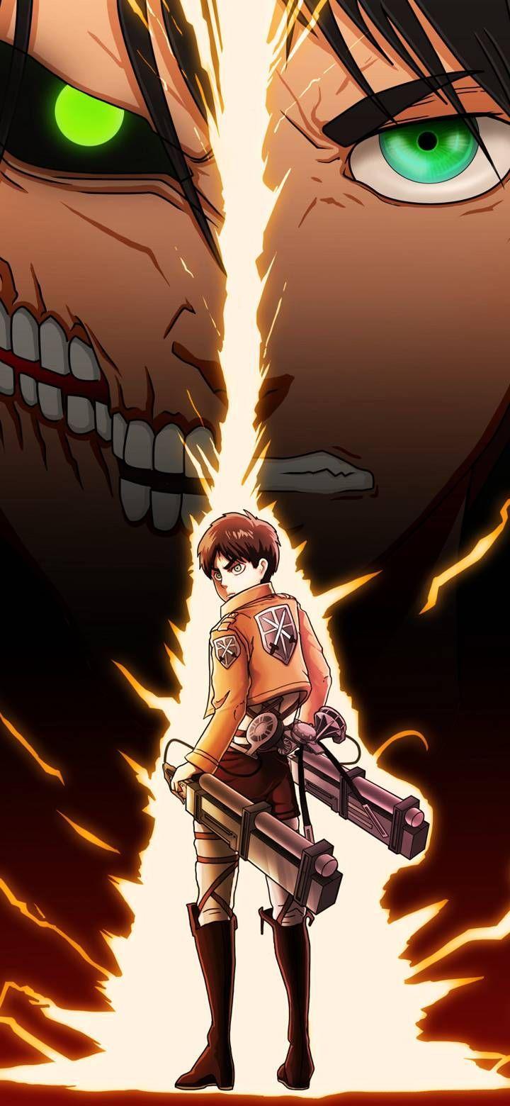 720x1560 Attack on titan new