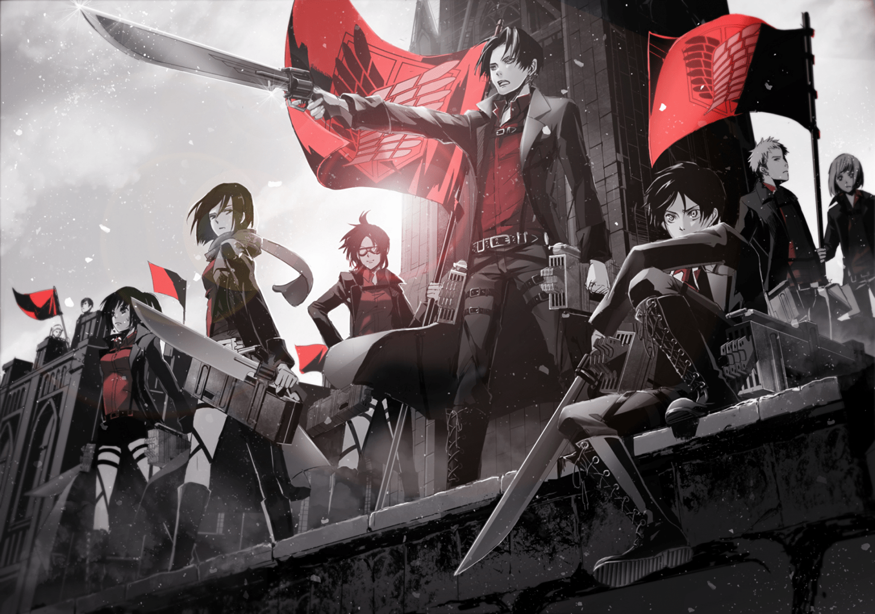1710x1200 Shingeki No Kyojin .