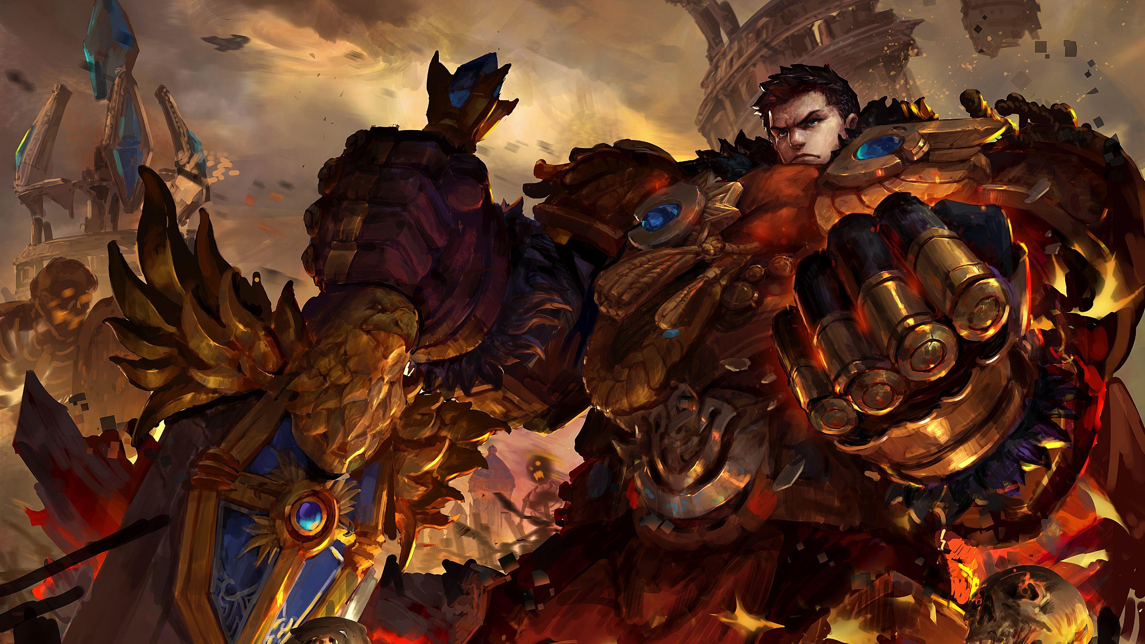 3840x2160 Garen Lol League Of Legends Lol .