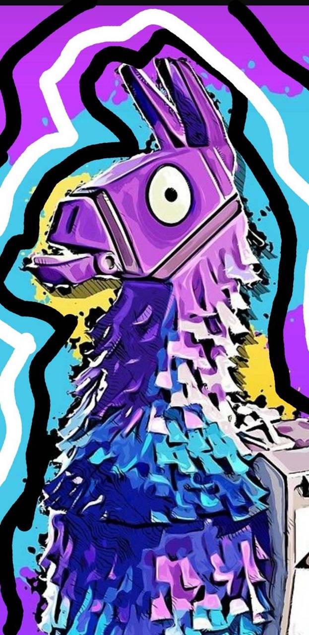 623x1280 Fortnite llama wallpaper by Jsawers .