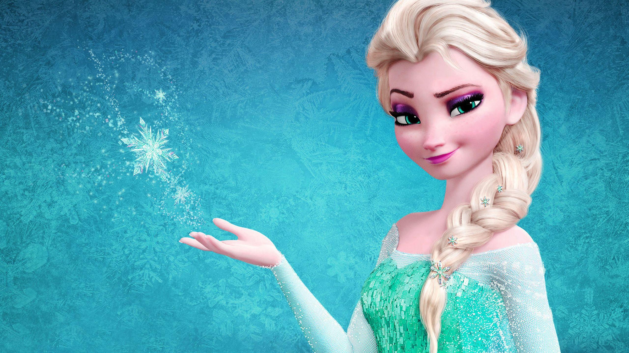 2560x1440 Elsa Frozen Barbie