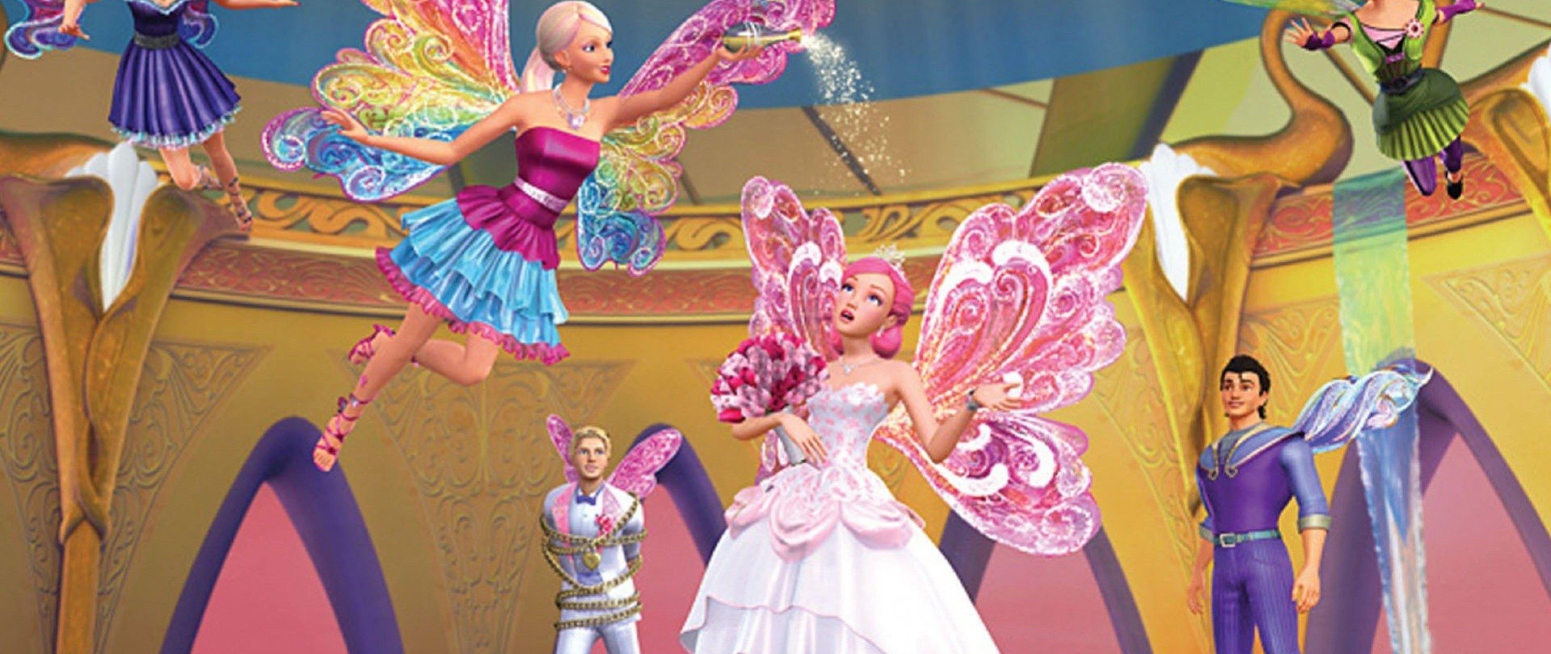 5120x2160 Barbie In A Fairy Secret Hình nền HD