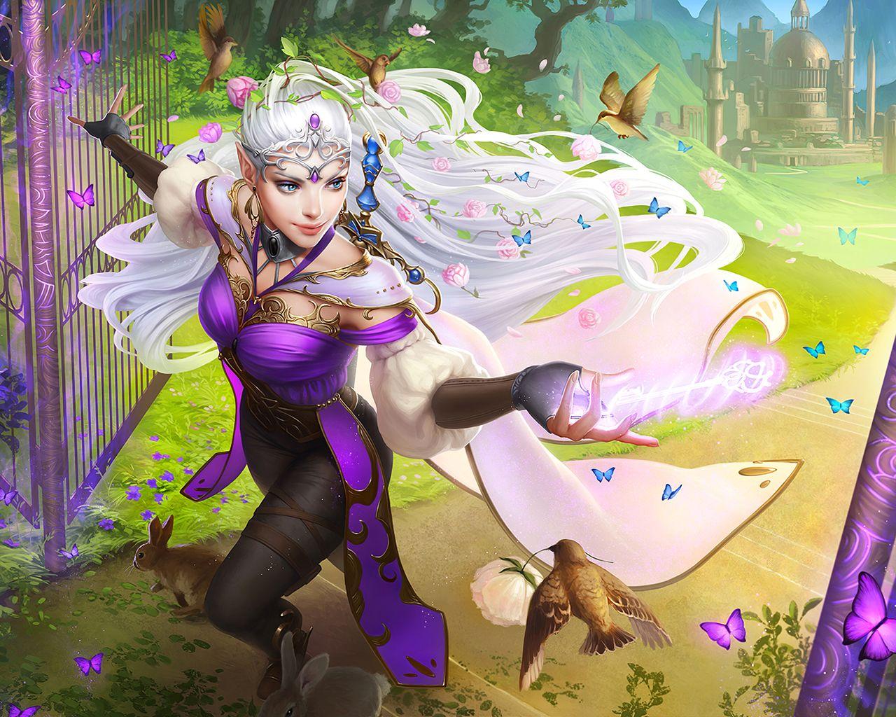 1280x1024 Magical Forest 4k 1280x1024 Resolution .