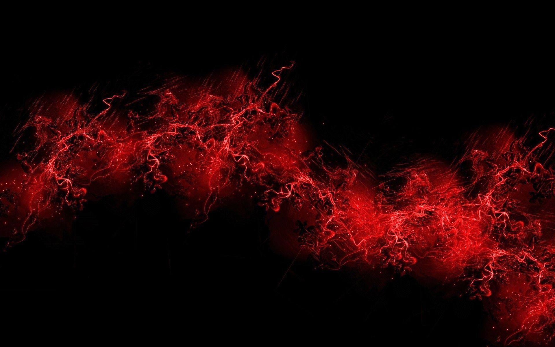 1920x1200 Black & Red Background