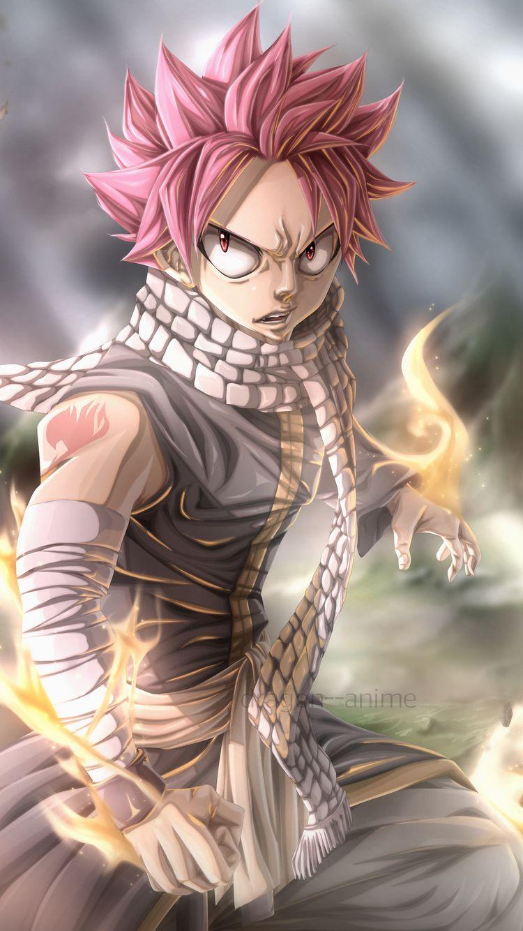 750x1334 Natsu Fairy Tail Anime 4k .