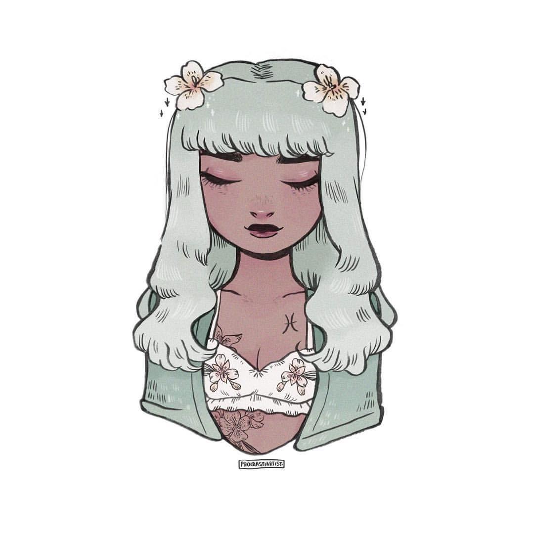 1080x1080 New For Cute Pisces Girl Drawing .creativethingsthursday.
