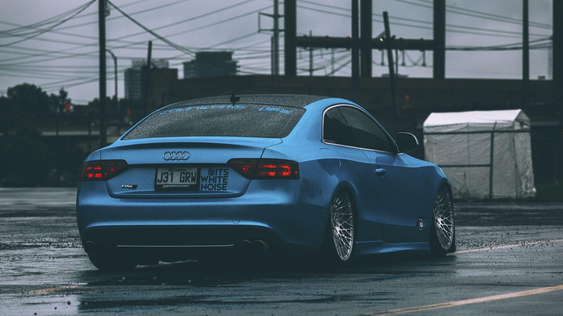 1920x1080 Desktop wallpaper rear, luxurious sedan .