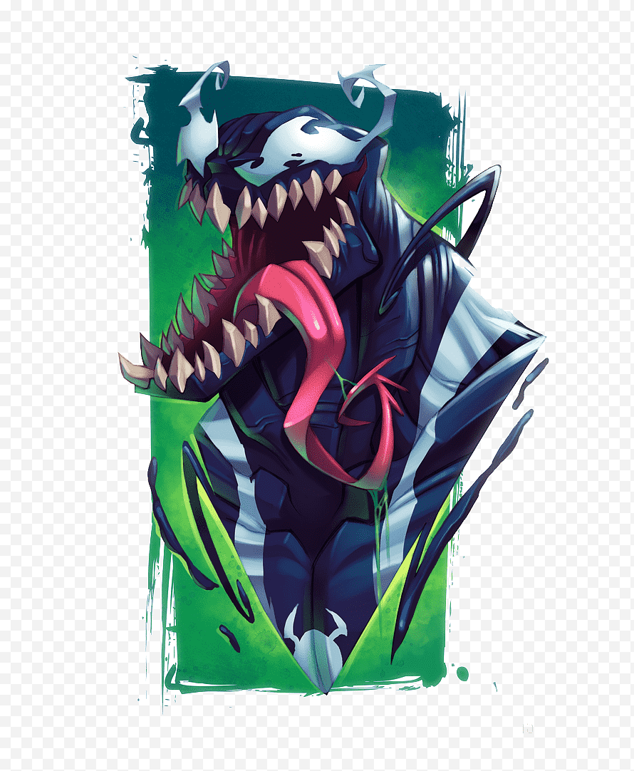 890x1082 Marvel Venom Illustration, Spider Man .