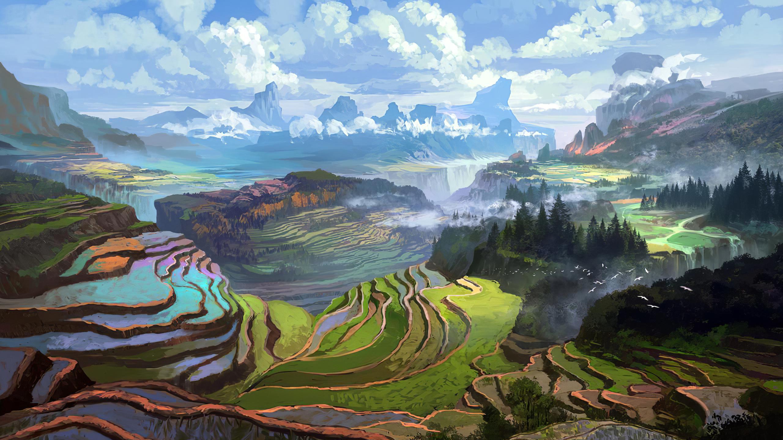 Rice Terraces HD Wallpapers - Top Free Rice Terraces HD Backgrounds