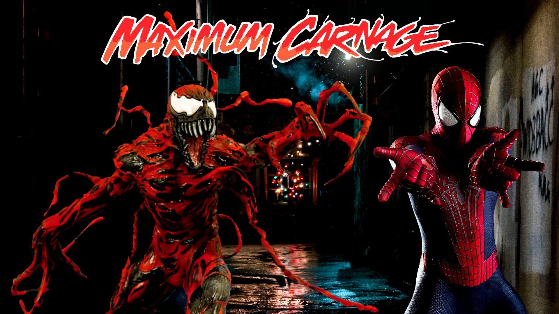 1920x1080 Spider Man Venom Maximum Carnage .