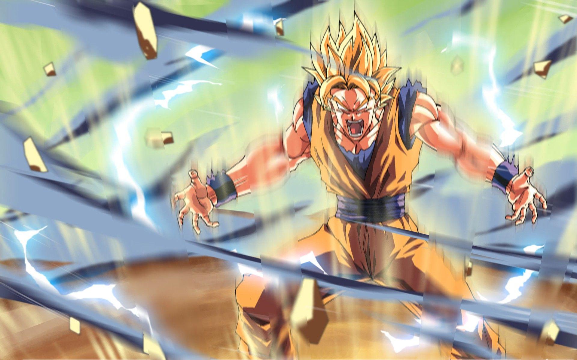 1920x1200 anime, Dragon Ball Z, Super Saiyan .