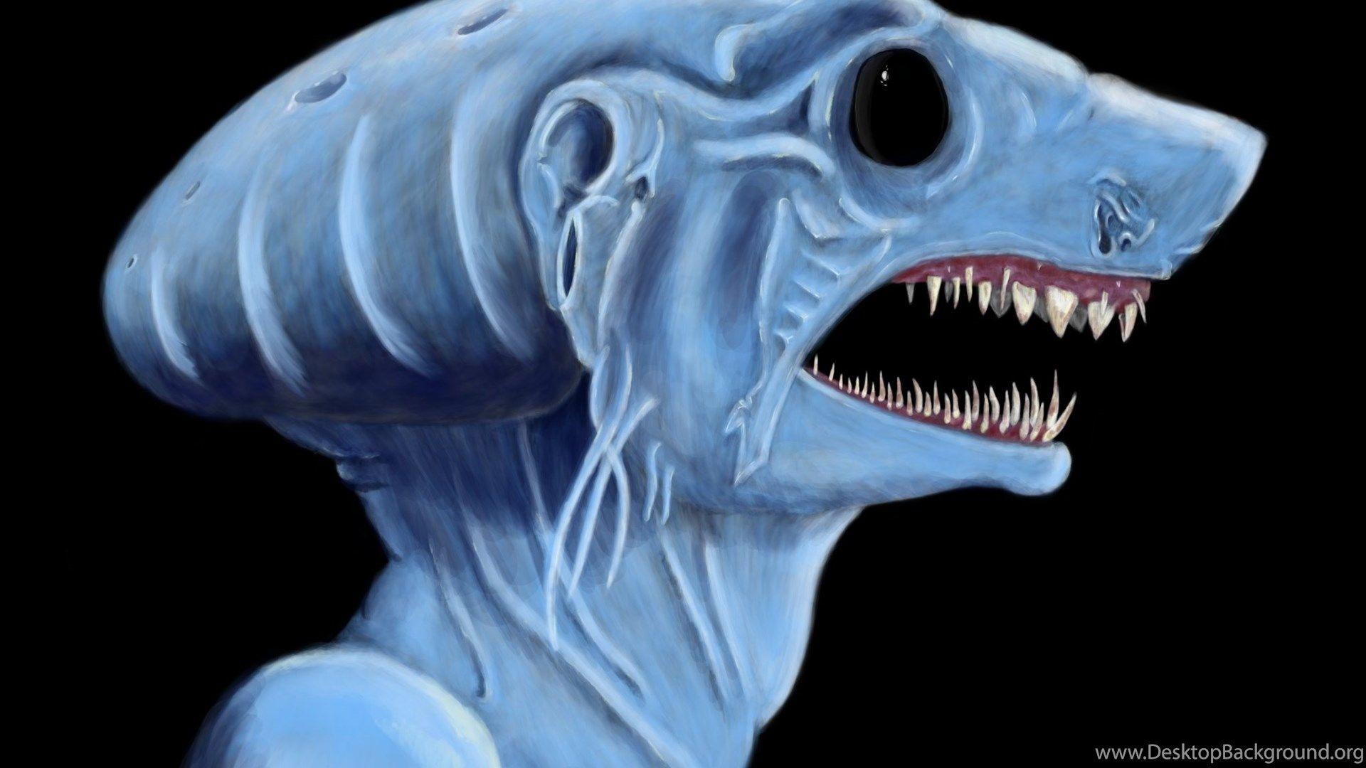 1920x1080 Deep Sea Creature Computer Wallpaper .