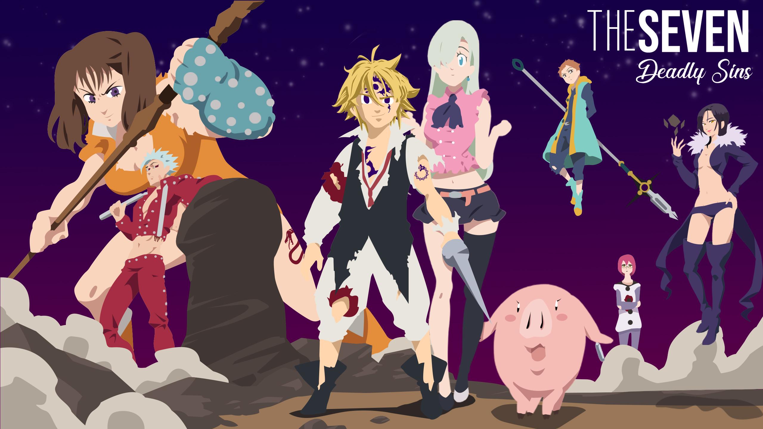 2560x1440 The Seven Deadly Sins Anime Wallpaper .