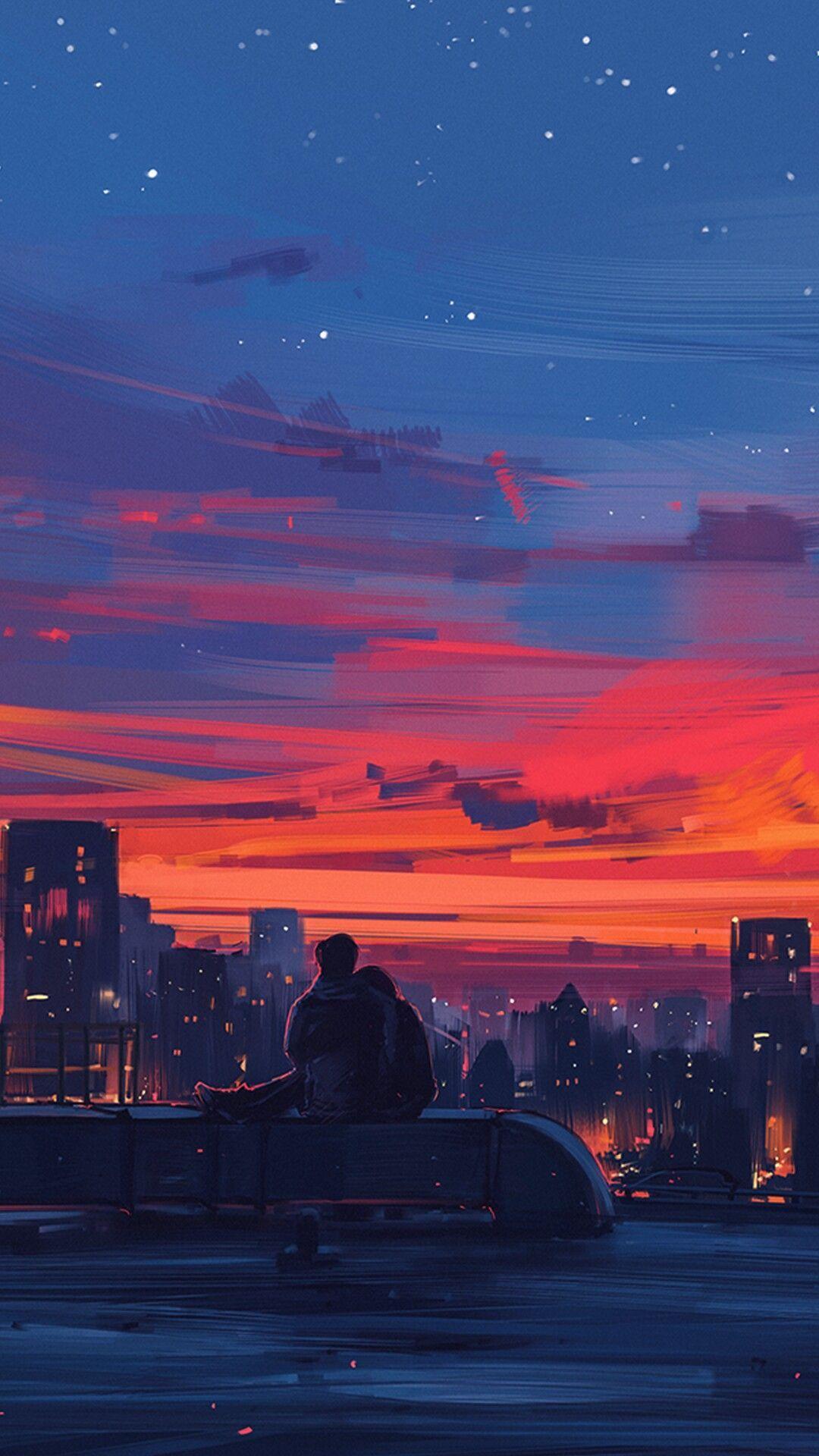 1080x1920 Scenery wallpaper, Anime scenery .com