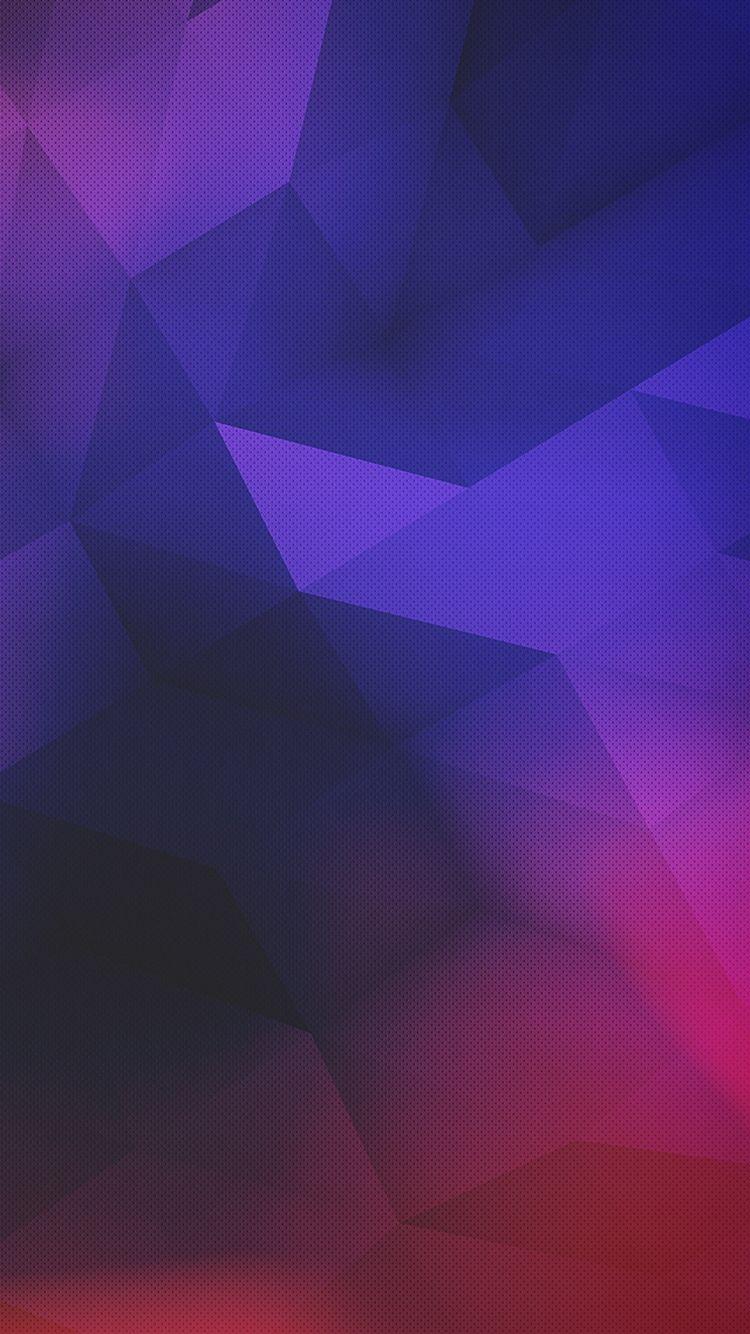 750x1334 Dark Blue Abstract iPhone