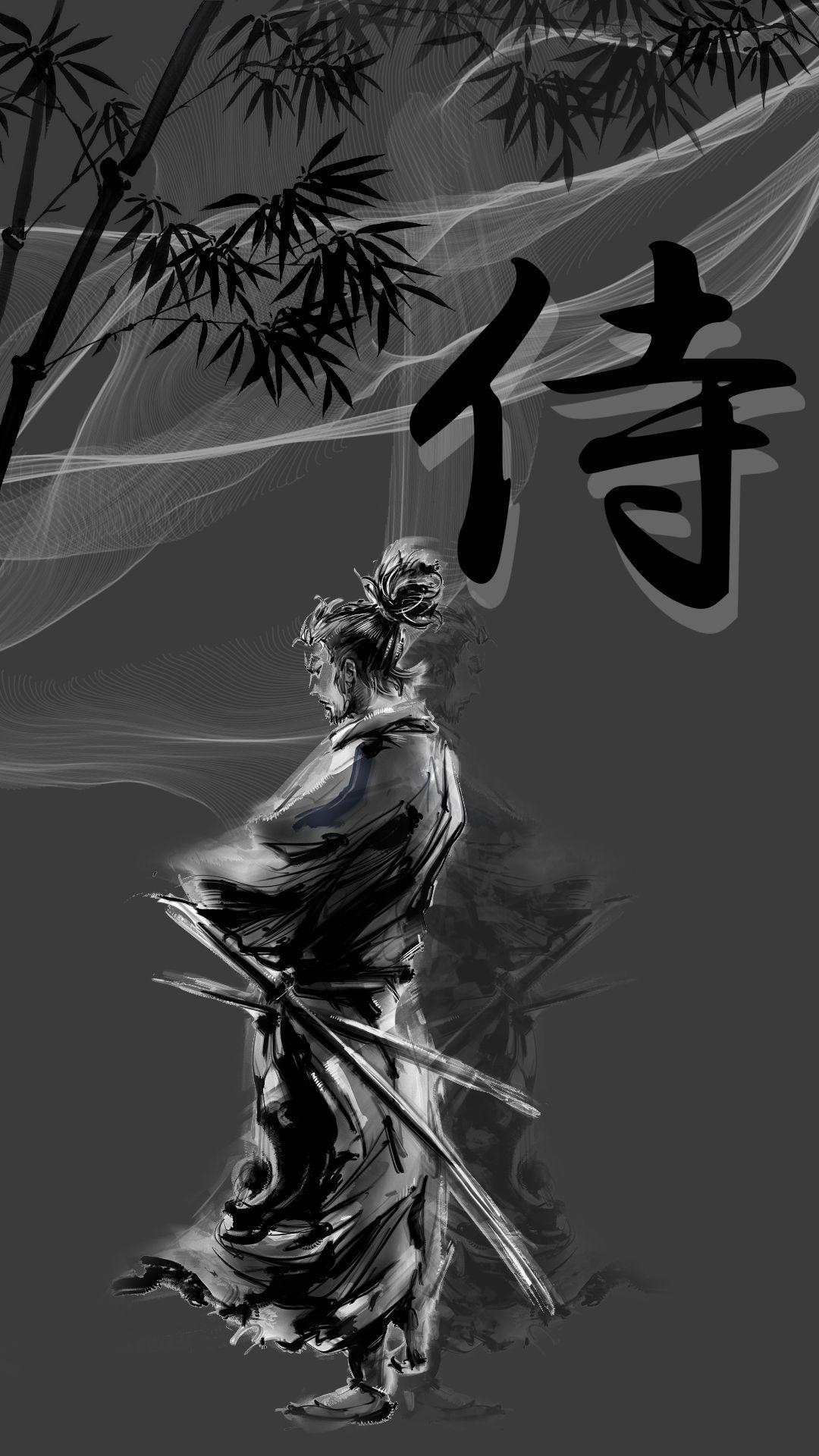 1080x1920 Samurai wallpaper, Joker iphone .