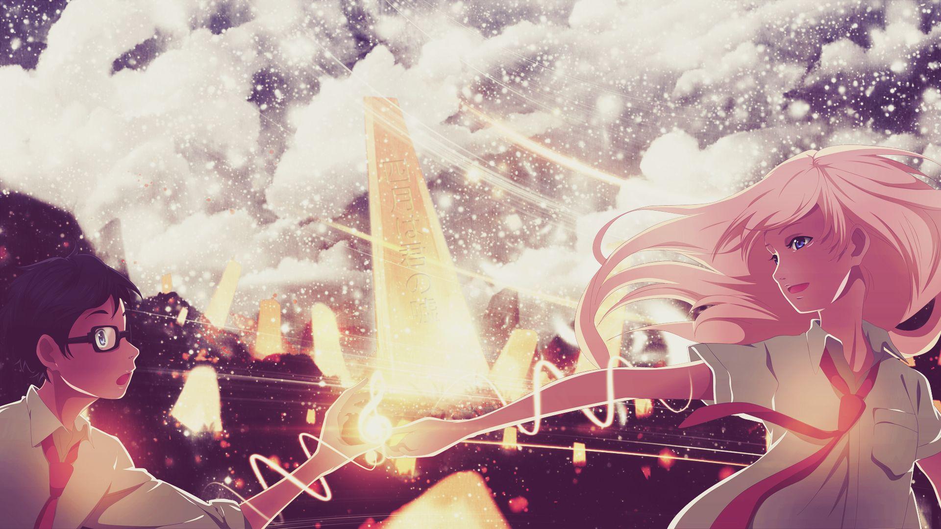 1920x1080 Kaori Miyazono Kousei Arima Your Lie In .