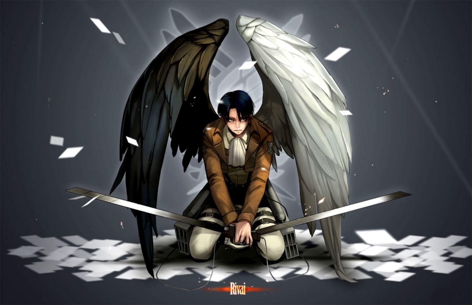 1545x997 Anime Angel Wings Wallpaper Free .hdwallpapergallerys.
