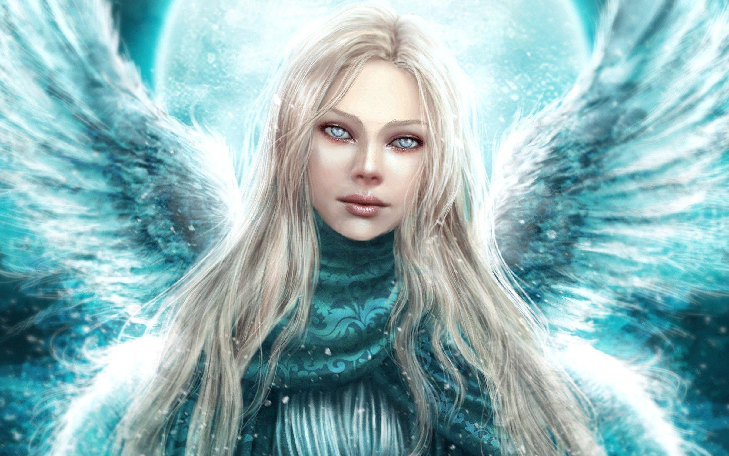 Angel Paintings Wallpapers - Top Free Angel Paintings Backgrounds ...